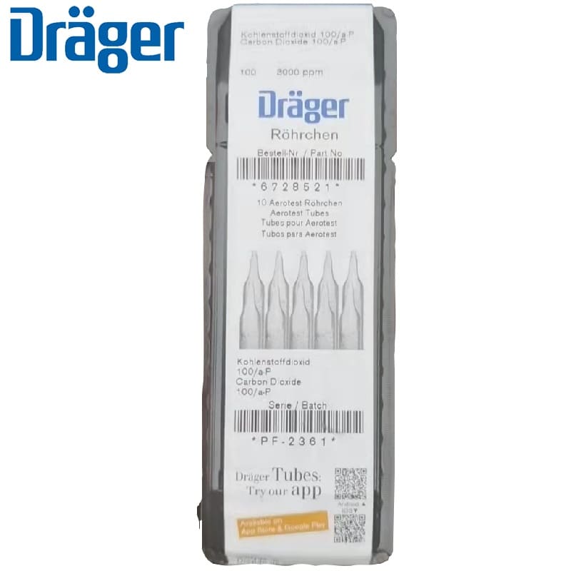 德尔格（Drager） 6728521 压缩空气CO2检测管